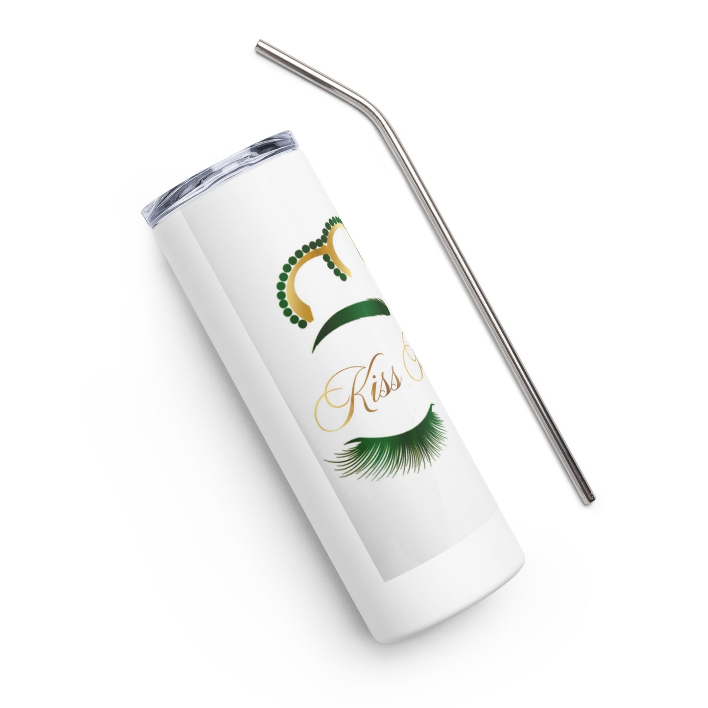 Kiss The QueenStainless steel tumbler
